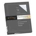 Just Launched | Southworth P964CK/3/36 24 lbs. Bond Weight 8.5 in. x 11 in. Parchment Specialty Paper - Blue (100/Pack) image number 0