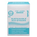 Cutlery | phade 511203 7.75 in. Marine Biodegradable Straws - Ocean Blue (6000/Carton) image number 4