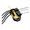 Surge Protectors | Tripp Lite TLM812GF Protect It! 8-Outlet Safety Power Strip with GFCI Plug and 12 ft. Cord - Yellow/Black image number 2