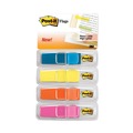 Just Launched | Post-it Flags 683-4ABX 0.5 in. x 1.75 in. Highlighting Page Flags - 4 Assorted Bright Colors (140/Pack) image number 0