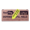 Page Flags | Redi-Tag B91032 Please Sign and Date Arrow Message Page Flags Refills - Yellow (6/Box) image number 3