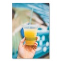 Cups and Lids | Vegware R360Y-G 12 oz. 96-Series Compostable Cold Cup - Clear/Green (1000/Carton) image number 2