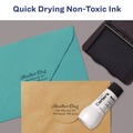 Back to School Sale | Carter's 21448 2 oz. Bottle Neat-Flo Stamp Pad Inker - Black image number 3
