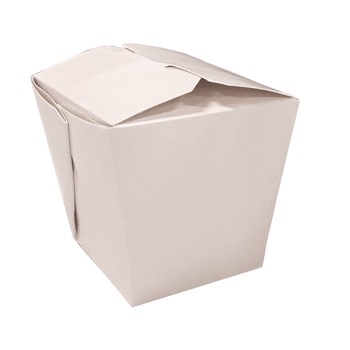 PRODUCTS | Kari-Out 3103032 4 in. x 3.69 in. x 4.55 in. 32 oz. Paper Food Pail - White (400/Carton)