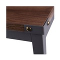 Office Desks & Workstations | Alera ID-4824B Industrial Series 47.25 in. x 23.63 in. x 29.5 in. Table Desk - Modern Walnut image number 3