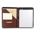Notebooks & Pads | Samsill 71716 8-1/2 in. x 11 in. Contrast Stitch Leather Padfolio Leather - Tan image number 2
