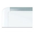White Boards | MasterVision MVI270205 Gold Ultra 72 in. x 48 in. Magnetic Dry Erase Boards - White Lacquered Steel Surface, White Aluminum Frame image number 2