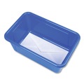 Boxes & Bins | Storex 62406U05C 1 Section 2 Gallon 8.2 in. x 12.5 in. x 11.5 in. Cubby Bin with Lid - Assorted Colors (5/Pack) image number 2