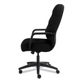 Office Chairs | HON H2091.H.CU10.T 17 in. - 21 in. Seat Height Pillow-Soft 2090 Series Executive High-Back Swivel/Tilt Chair Supports Up to 300 lbs. - Black image number 8
