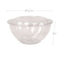  | Eco-Products EP-SB32 32 oz. Renewable and Compostable Salad Bowls with Lids (150/Carton) image number 4