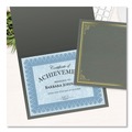 Frames | Geographics 49114 9.75 in. x 12.5 in. Certificate/Document Cover - Gray With Gold Foil (5/Pack) image number 1