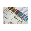Washable Markers | Crayola 585100 Super Tips Fine/Broad Washable Markers - Assorted Colors (100/Set) image number 6