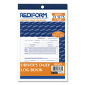 Notebooks & Pads | Rediform 6K681 7.88 in. x 5.5 in. Two-Part Carbonless Driver's Daily Log Book with Daily Record and Hours Summary image number 1