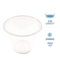 Cups and Lids | Boardwalk BWKPET9SPK 9 oz. Plastic PET Cups - Clear (50/Pack) image number 4