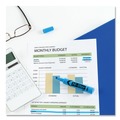 Highlighters | Avery 24016 HI-LITER Desk-Style Chisel Tip Highlighters - Fluorescent Blue Ink/Black Barrel (1-Dozen) image number 4