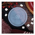 Just Launched | Dart 20SL Plastic Cold Cup Lids Fits 8 oz. to 32 oz. Cups/Containers - Translucent (100/Sleeve, 10 Sleeves/Carton) image number 5