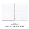 Notebooks & Pads | Universal UNV66624 10.5 in. x 8 in. 1-Subject Wide/Legal Rule Wirebound Notebook - Assorted Cover Colors (4/Pack) image number 9