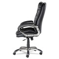 Office Chairs | OIF OIFGM4119 18.50 in. - 21.65 in. Seat Height Executive Swivel/Tilt Bonded Leather High-Back Chair Supports Up to 250 lbs. - Black image number 2