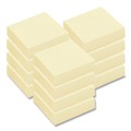 Labels | Highland 6539 1.38 in. x 1.88 in. Self-Stick Notes - Yellow (12 Pads/Pack) image number 3