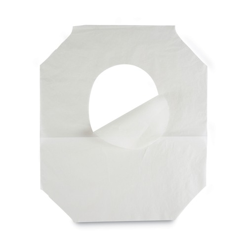 Just Launched | Boardwalk BWK-5000B 14.17 in. x 16.73 in. Premium Half-Fold Toilet Seat Covers - White (5000/Carton) image number 0
