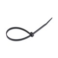 Office Cable Management | Tatco 22600 8 in. x 0.19 50 lbs. Nylon Cable Ties - Black (1000/Pack) image number 2