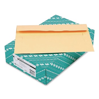 Quality Park QUA89604 Filing Envelopes - Letter Size, Cameo Buff (100/Box)