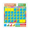 Back to School Sale | TREND T8096 22 in. x 17 in. 12-Month Year Around Calendar Bulletin Board Set - Assorted Colors (106/Set) image number 2