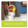 Labels | Scotch 3450S-RD-36GC Sure Start 1.88 in. x 38.2 yards 3 in. Core Packaging Tape with Dispenser - Clear (1-Roll) image number 4