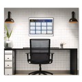 Bulletin Boards | House of Doolittle 3971 24 in. x 37 in. 12-Month (Jan-Dec 2026) Recycled Stargazer Laminated Wall Planner - White/Blue/Gold Sheets image number 3