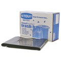 Trash Bags | Stout by Envision P4045K20 40 in. x 45 in. 45-Gallon 2 mil. Insect-Repellent Trash Bags - Black (65/Box) image number 2