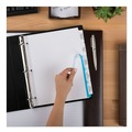 Dividers & Tabs | Avery 11490 11 in. x 8.5 in. 5-Tab Big Tab Clear Label Dividers - White Tabs/White (1-Set) image number 1