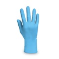 Disposable Gloves | Ansell 54189 G10 Comfort Plus Blue Nitrile Gloves - Extra Large, Light Blue (100/Box) image number 3