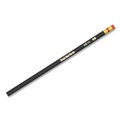 Pens | Paper Mate 2254 Mirado Black Warrior HB No. 2 Pencil - Black Lead/Black Matte Barrel (1-Dozen) image number 2