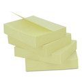 Sticky Notes & Post it | Universal UNV28068 3 in. x 3 in. Recycled Self-Stick Note Pads - Yellow (18 Pads/Pack) image number 1