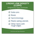 Trash Bags | Stout by Envision G3344B11 33 in. x 44 in. 39-Gallon 1.1 mil. Controlled Life-Cycle Plastic Trash Bags - Brown (40/Box) image number 9