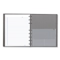 Back to School Sale | Blueline A7150.GRY NotePro 9.25 in. x 7.25 in. Sheets Medium/College Rule 1-Subject Notebook - Cool Gray Cover image number 2