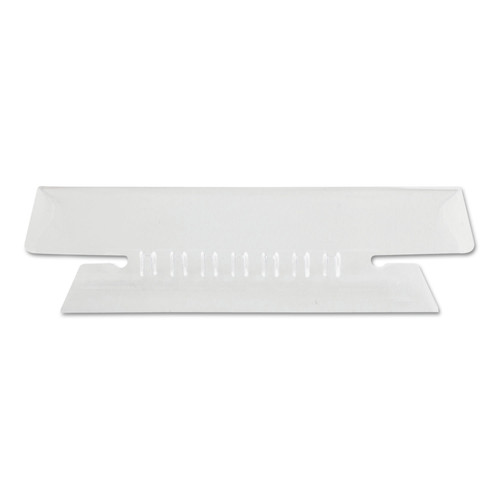 File Folders | Pendaflex 43 1/2 3.5 in. Wide 1/3-Cut Transparent Colored Tabs for Hanging File Folders - Clear (25/Pack) image number 0