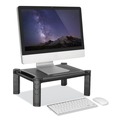 Monitor Stands | Innovera IVR55051 12.99 in. x 17.1 in. x 6.6 in. Large Monitor Stand with Cable Management Supports 22 lbs. - Black image number 3