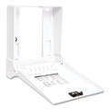 Paper Towels and Napkins | San Jamar T1905WH 11.63 in. x 5 in. x 14.5 in. True Fold C-Fold/Multifold Paper Towel Dispenser - White image number 6