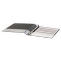 Binders | Universal UNV20961 Economy 1 in. Capacity 11 in. x 8.5 in. Round 3-Ring View Binder - Black image number 3