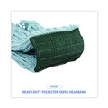 Mops | Boardwalk BWK1400MCT EchoMop with Looped-End Synthetic/Cotton Wet Mop Head - Medium, Blue (12/Carton) image number 4