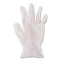 Disposable Gloves | Boardwalk BWK365MBX 2.6 mil 13 in. Long Powder-Free General Purpose Vinyl Gloves - Medium, Clear (100/Box) image number 1