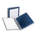 Binders | Avery 15766 3 Rings 0.5 in. Capacity Flexi-View 11 in. x 8.5 in. Binder with Round Rings - Navy Blue image number 0