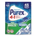 Cleaners & Chemicals | Purex 24200 05524 4-in-1 Laundry Detergent Pacs (4/Carton) image number 8