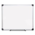 White Boards | MasterVision CR0601170MV 24 in. x 36 in. Aluminum Frame Porcelain Value Dry Erase Board - White image number 0