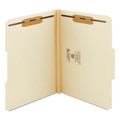 File Folders | Smead 14595 1.5 in. Top Tab Manila Expansion 2-Fastener Folders - Letter Size/Manila Exterior (50/Box) image number 1