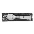 Cutlery | Tablemate W95PK4 9.5 in. Table Set Plastic Serving Forks and Spoons - White (48/Pack) image number 3
