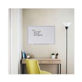 White Boards | Universal UNV44624 Deluxe 36 in. x 24 in. Melamine Dry Erase Board - White/Silver image number 6