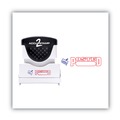 Stamps & Stamp Supplies | ACCUSTAMP2 035521 1.63 in. x 0.5 in. POSTED Pre-Inked Shutter Stamp - Red/Blue image number 1