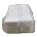 Food Trays, Containers, and Lids | GEN 9PWH 12.25 in. x 9.25 in. x 0.62 in. #9P Meat Trays - White (200/Carton) image number 3